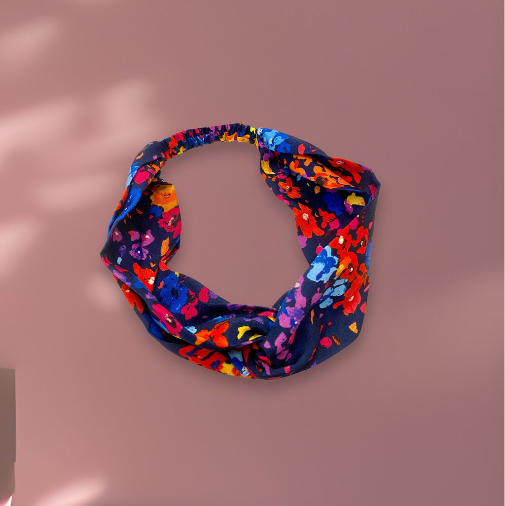 Headband floral stylé